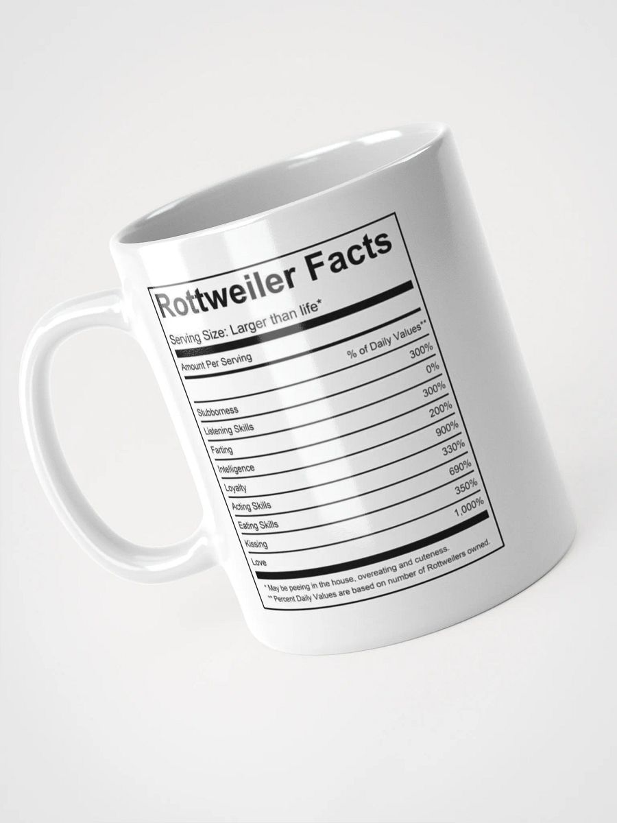 Rottweiler Nutrition Facts product image (8)