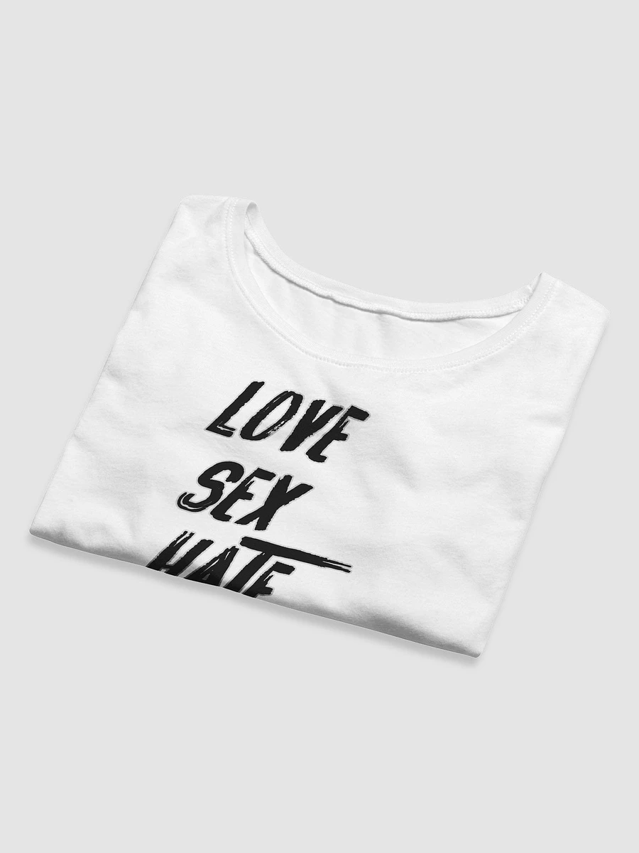 Love Sex Hate Sexism Crop Tee product image (8)