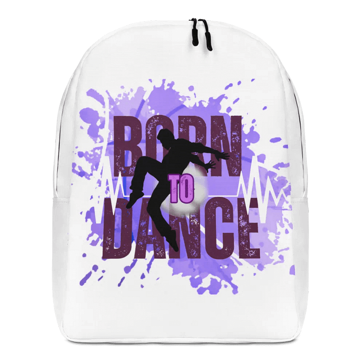 Born to Dance His Silhouette All-Over Backpack product image (1)