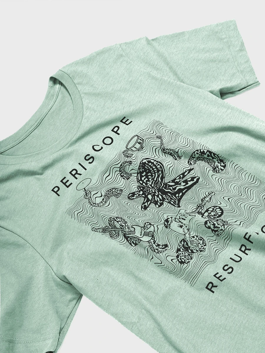 Periscope Resurfaced Black Print Tee (12 Color Options!) product image (31)