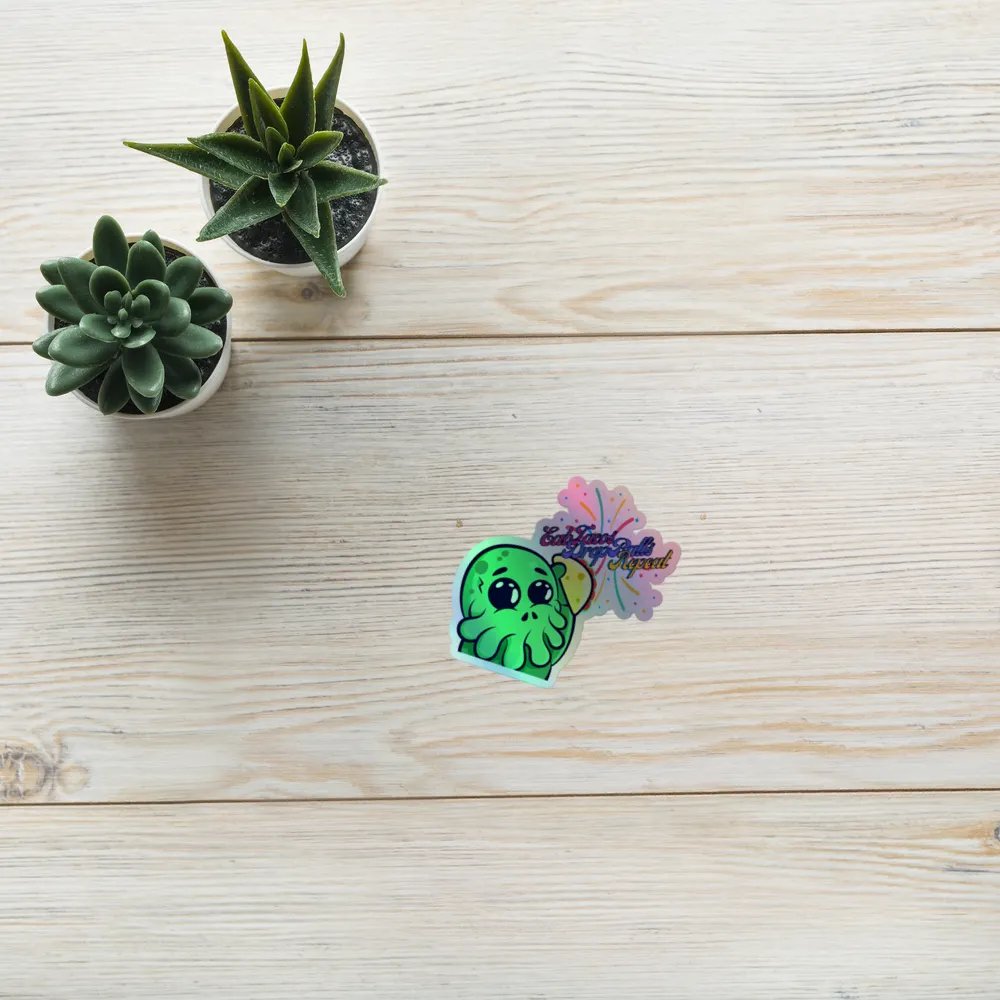 Eat Tacos Holographic Sticker product image (10)