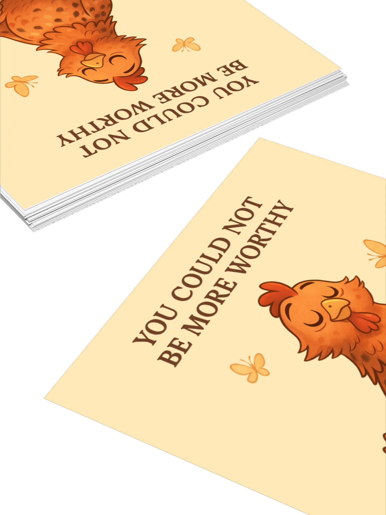 You Could Not Be More Worthy - Sticker product image (4)