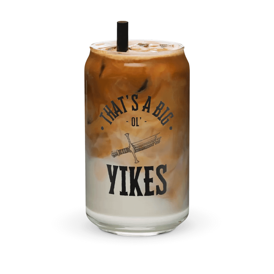 bisexual yikes drinking glass product image (6)