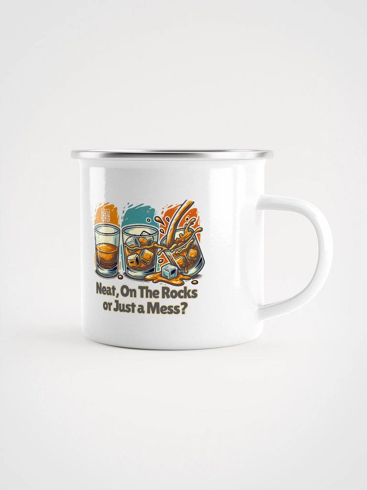Cellar 8T Whisky - Neat - Enamel Mug product image (1)