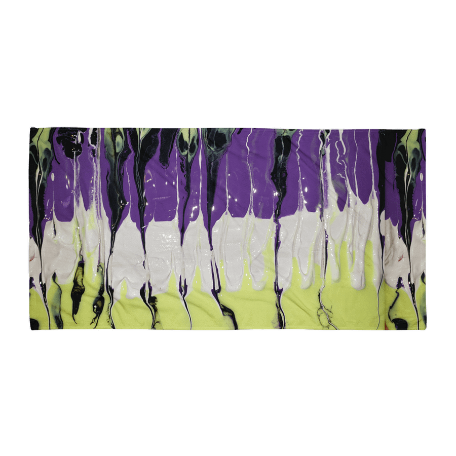 Pride Month Non Binary Flag Pouring art product image (1)