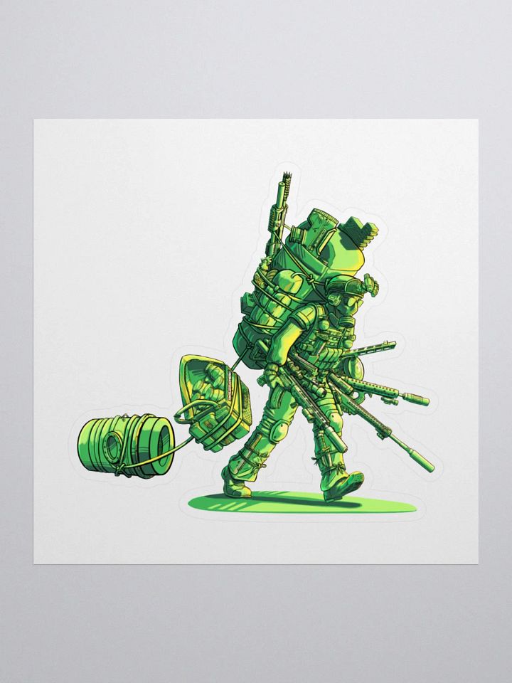 SweetzzGaming Tarkov Green Army Man Sticker product image (1)