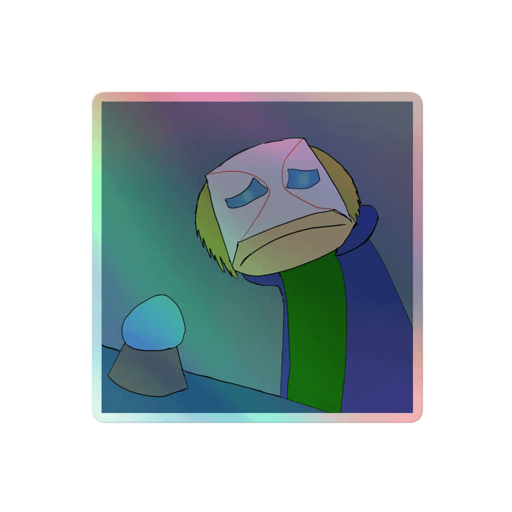 Holographic Face product image (2)