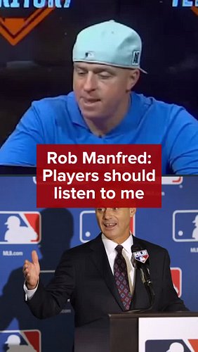 Is Rob Manfred really someone players want to trust?