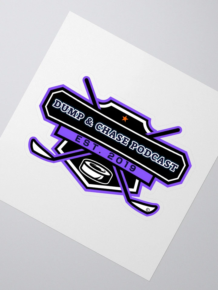 Dump & Chase Podcast Logo Stickers product image (6)