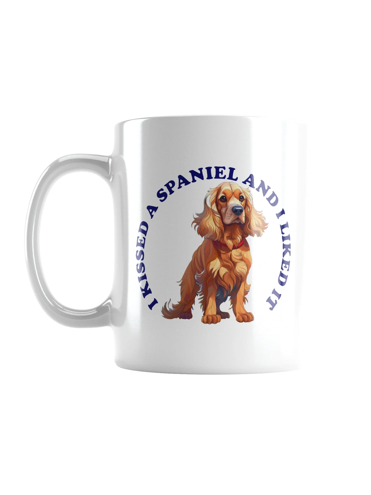 I Kissed a CockerSpaniel, Mug product image (1)