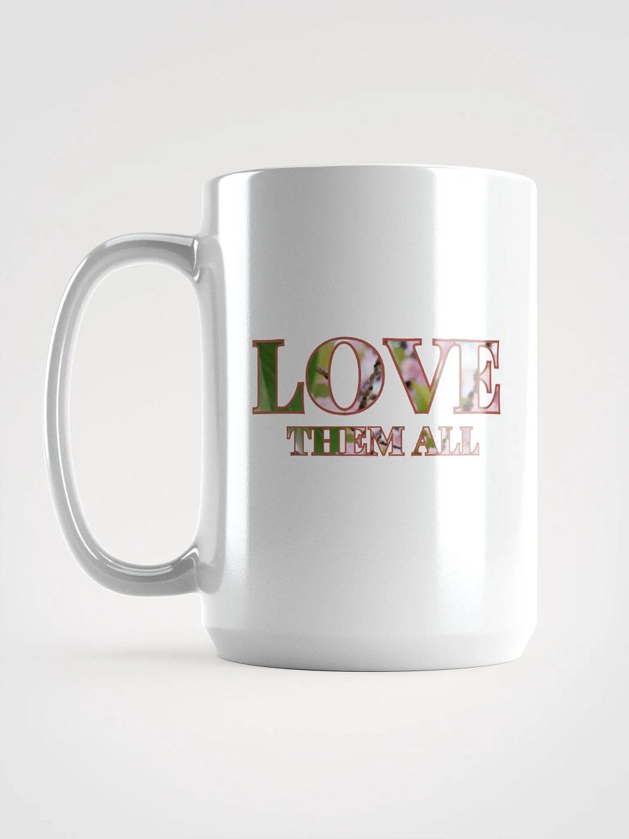 Nature Love White Glossy Mug product image (6)