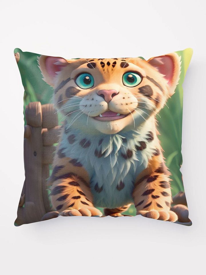 Endangered Species - Mexico - Jaguar All-Over Print Pillow product image (1)