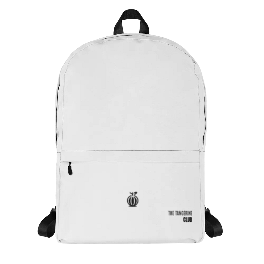 TTC Minimalist White Backpack 15'' laptop product image (6)