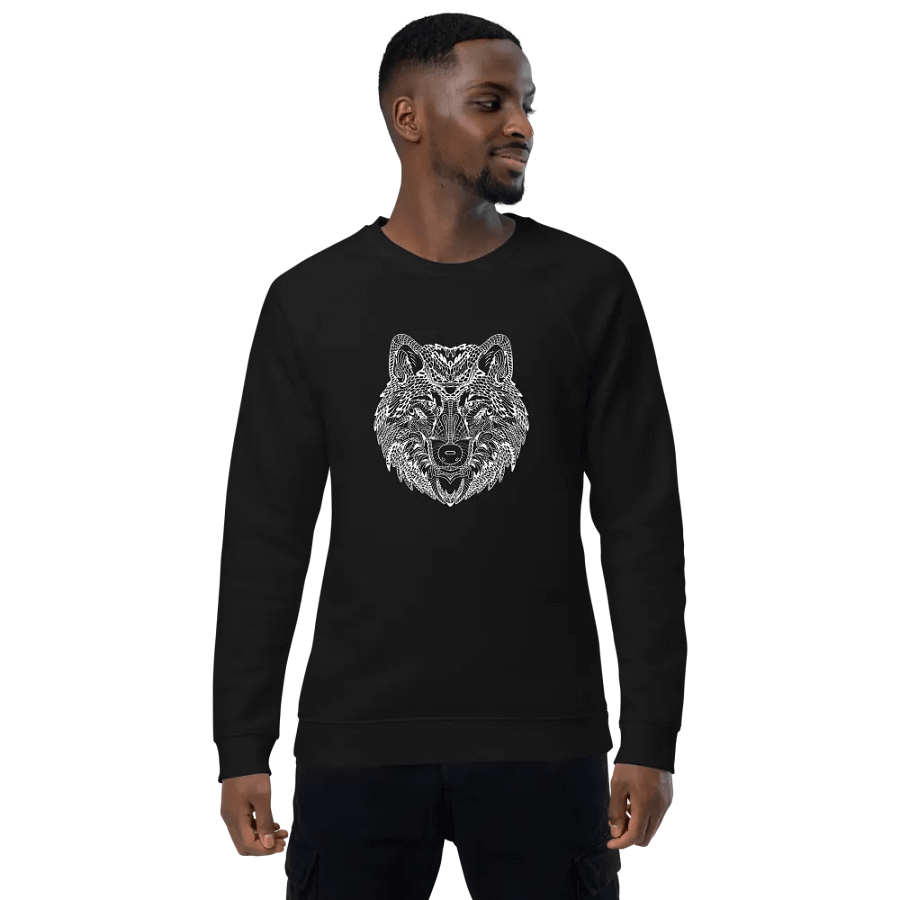 Mandala Wolf Unisex Sweatshirt product image (4)