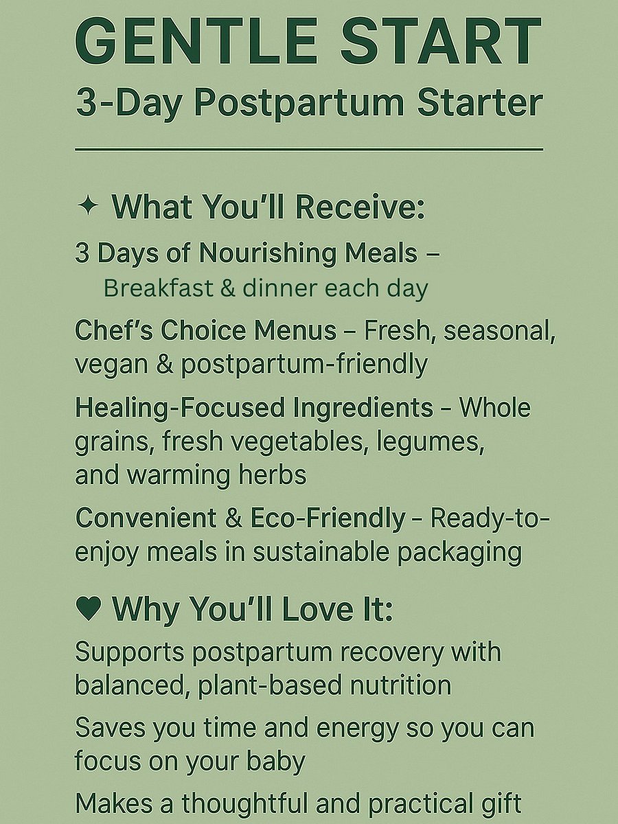 Gentle Start 3 Day Meal Packages product image (2)