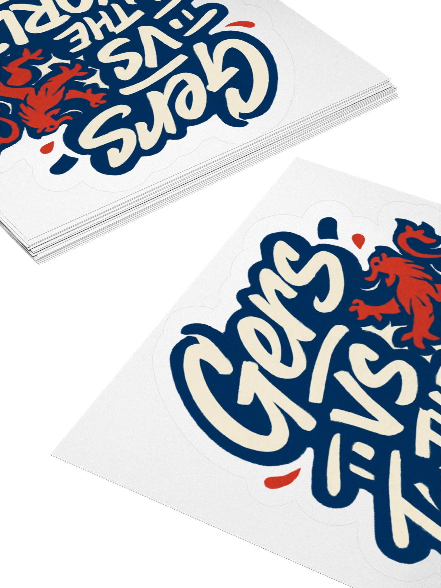 UBC "Gers Vs The World" Sticker product image (12)