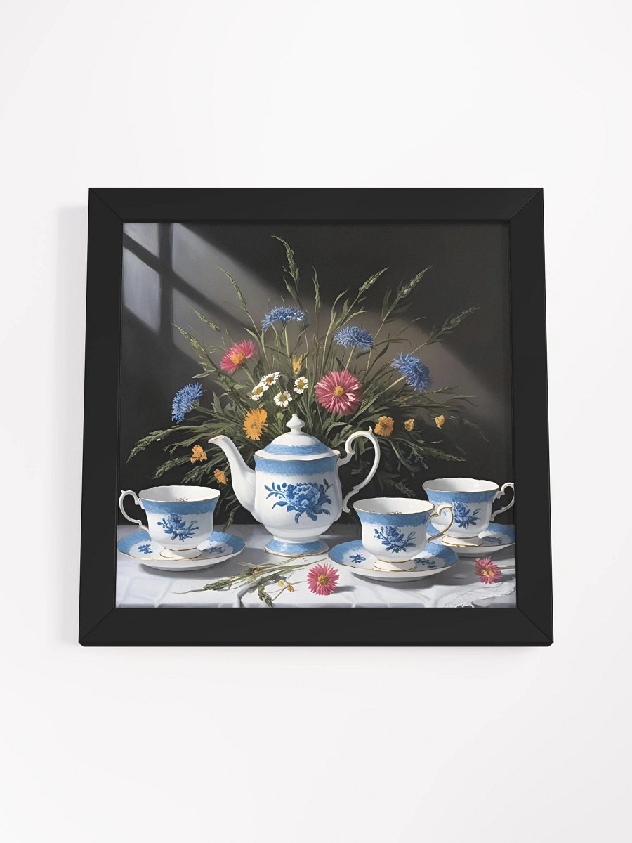 Floral Tea Framed Premium Poster product image (16)