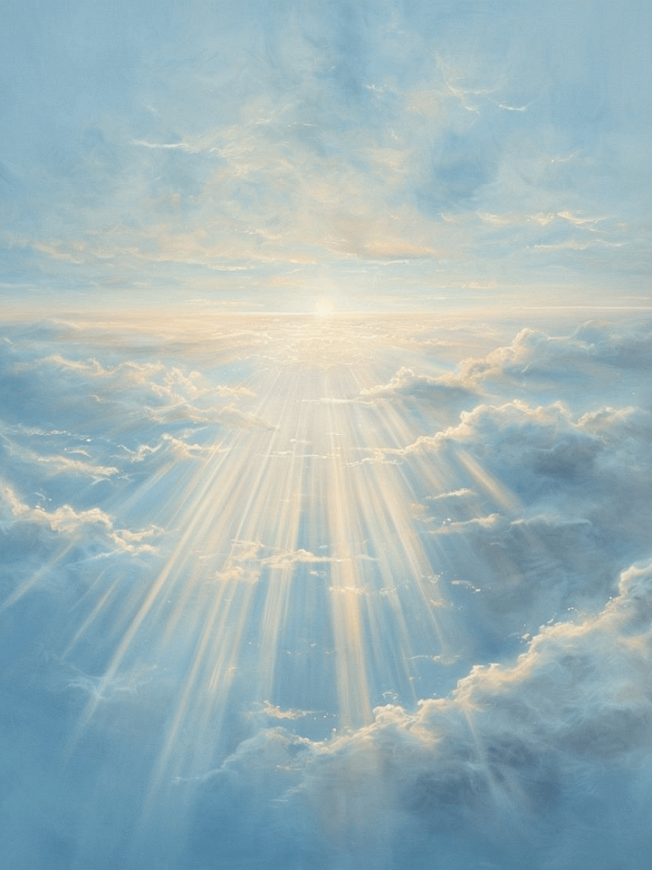 Heavenly Light Framed Poster product image (1)