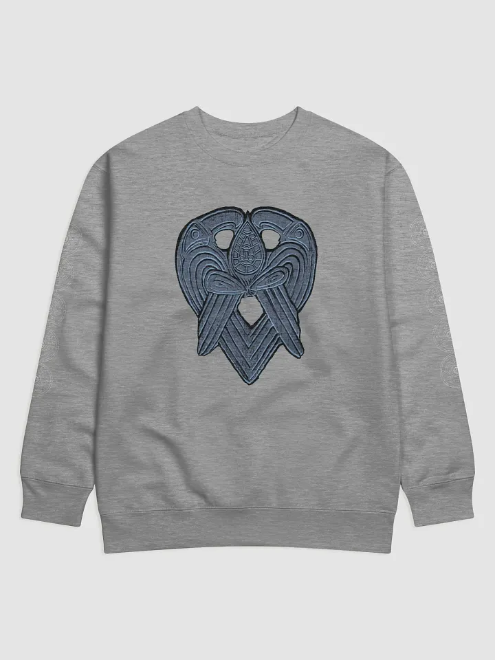 The Raven God - Woden Range Sweater with sleeve print product image (1)