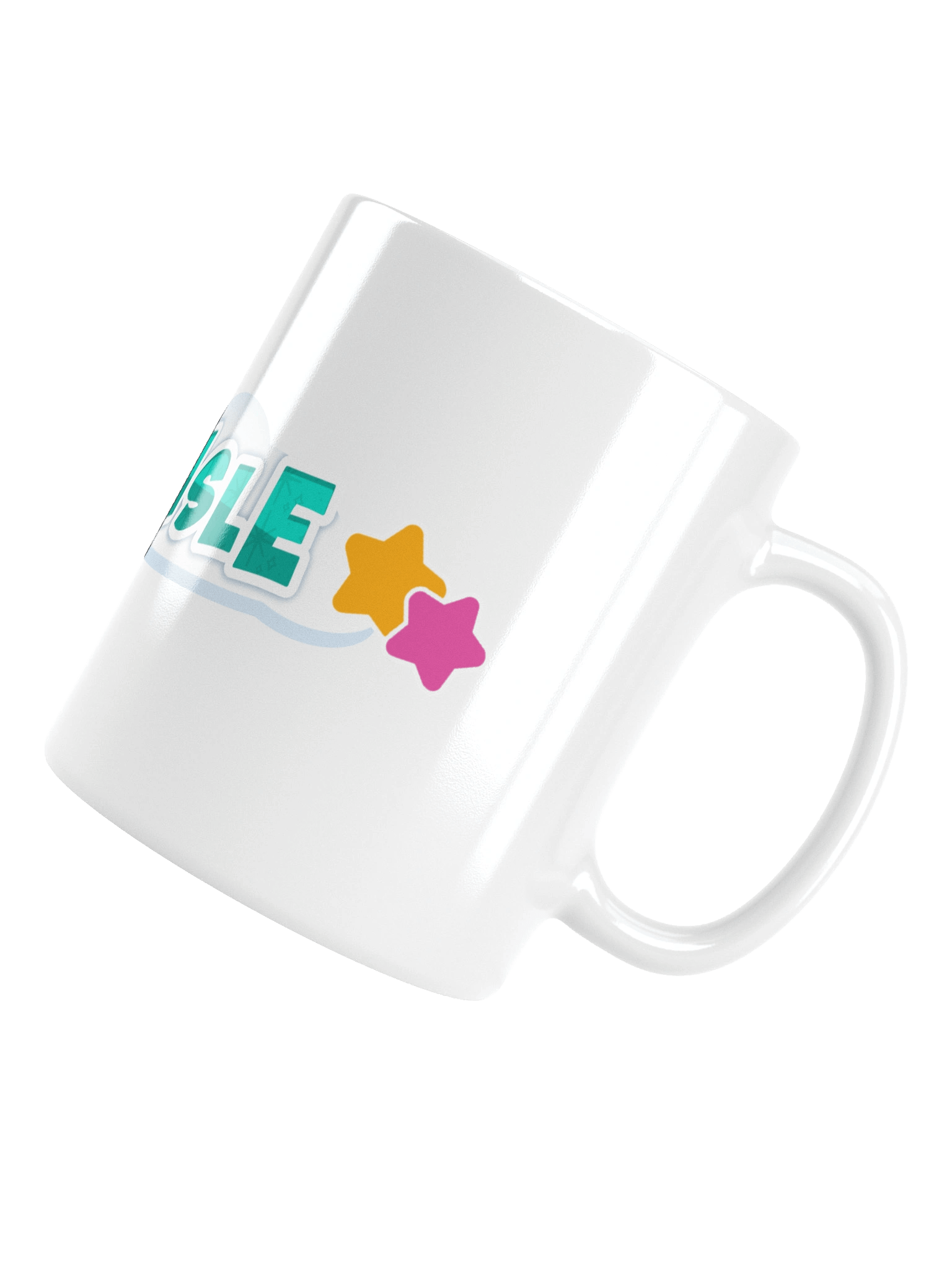 Fluff'isle logo mug product image (5)