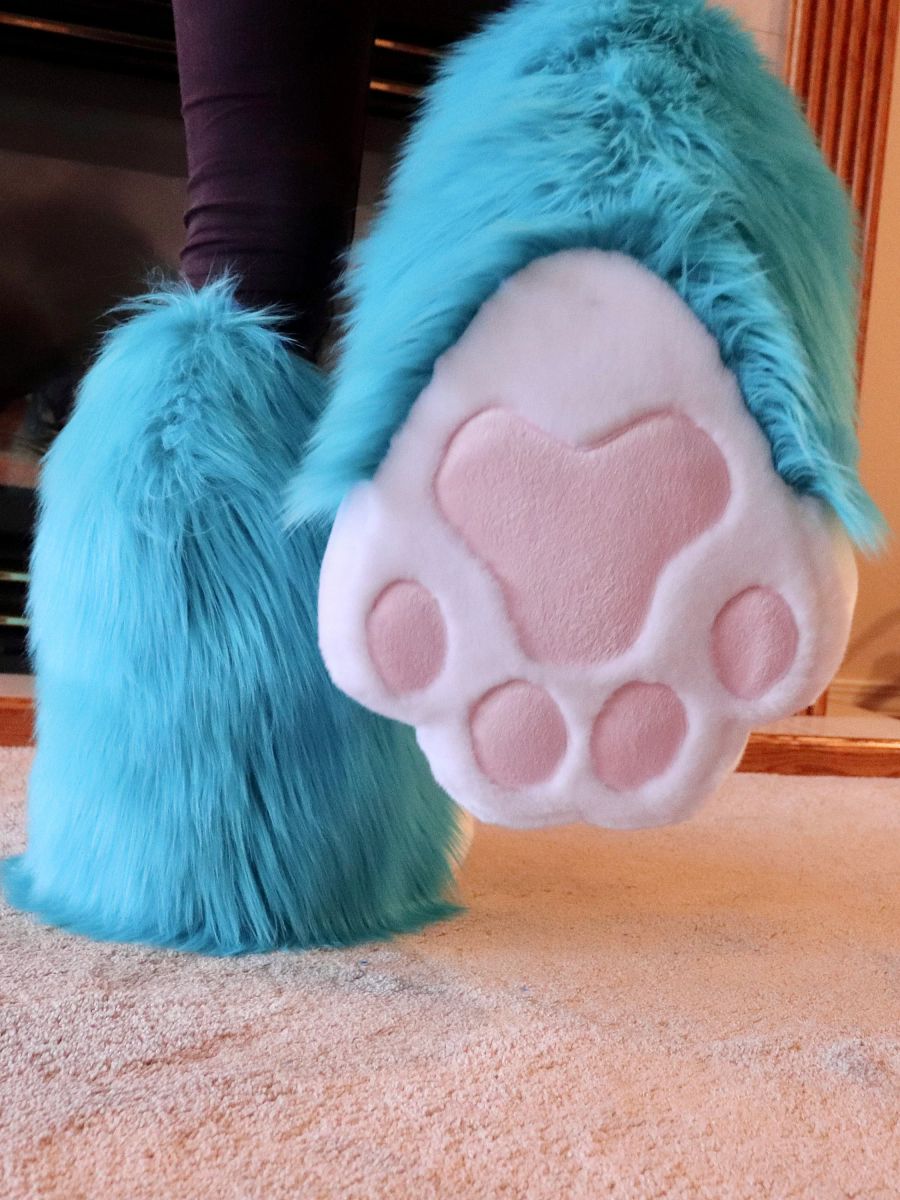 Digigrade Stompy Fursuit Feetpaw Indoor and Outdoor Pattern [PDF DOWNLOAD] product image (4)