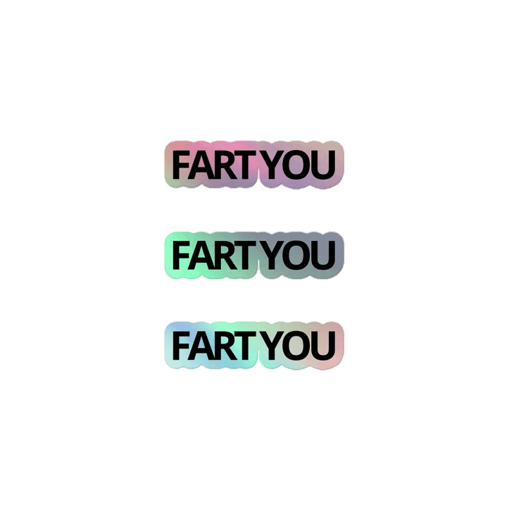 FART YOU STICKERS? product image (1)