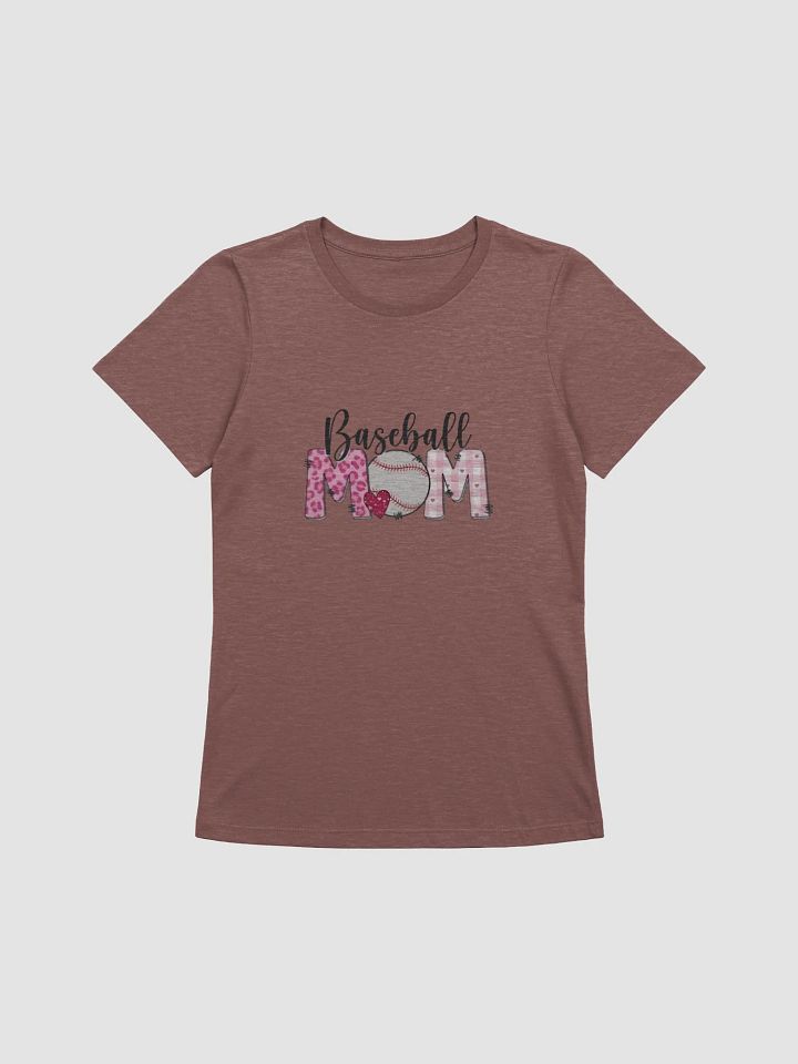 Woman T-Shirt Baseball Mom Women's Supersoft Relaxed-fit Shirt product image (1)