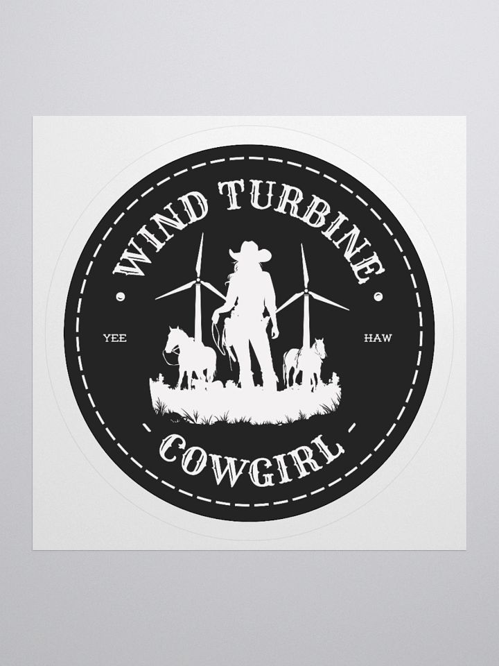 Wind Cowgirl Sticker product image (2)
