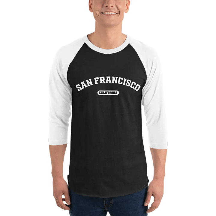San Francisco Raglan T-Shirt product image (5)