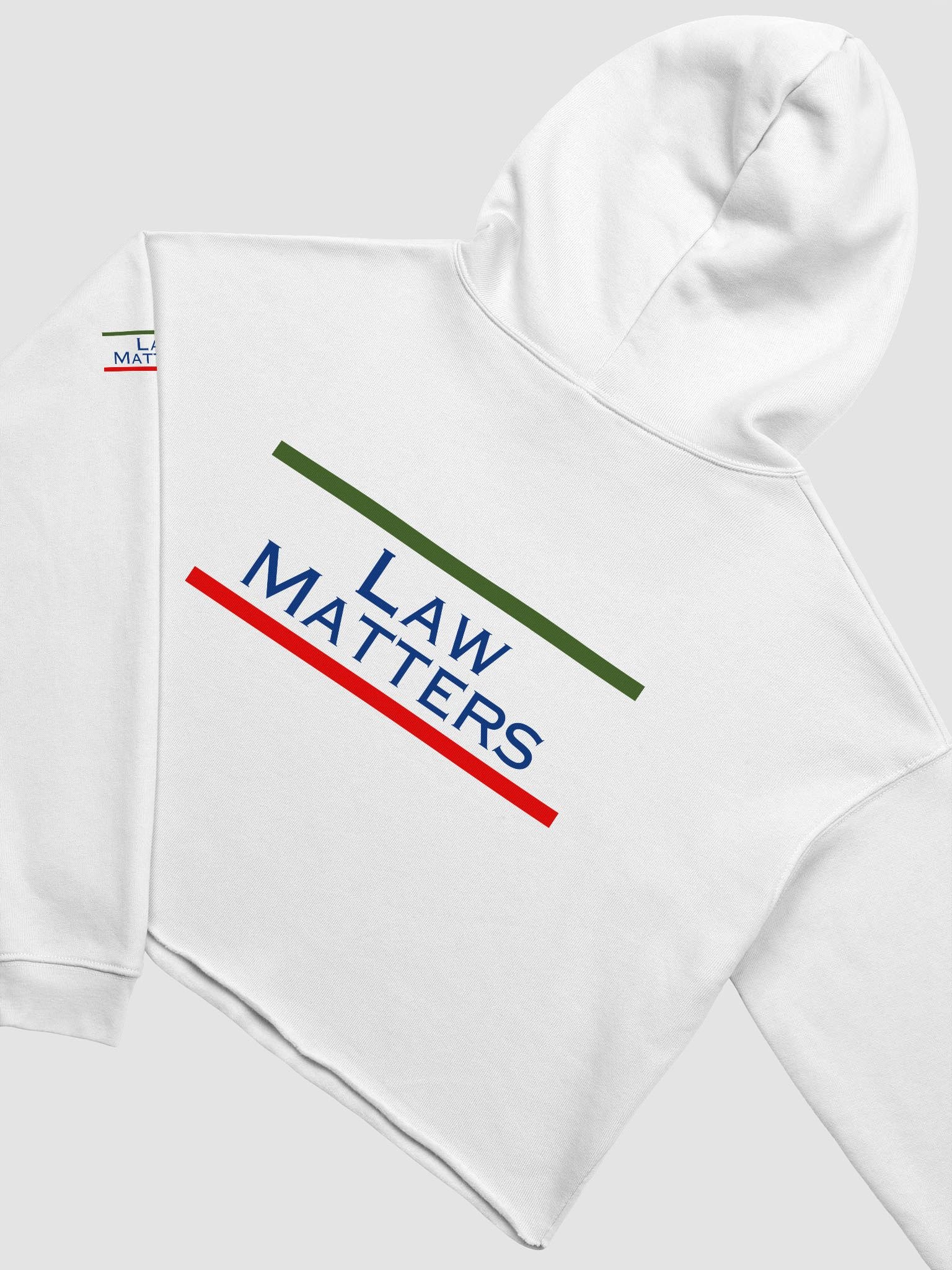 Bella+Canvas Fleece Crop Hoodie product image (4)