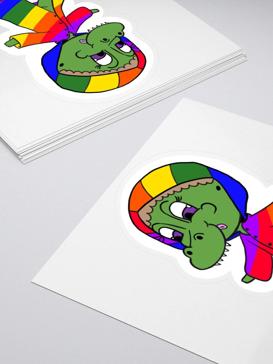Allegator in a Rainbow Coat product image (7)
