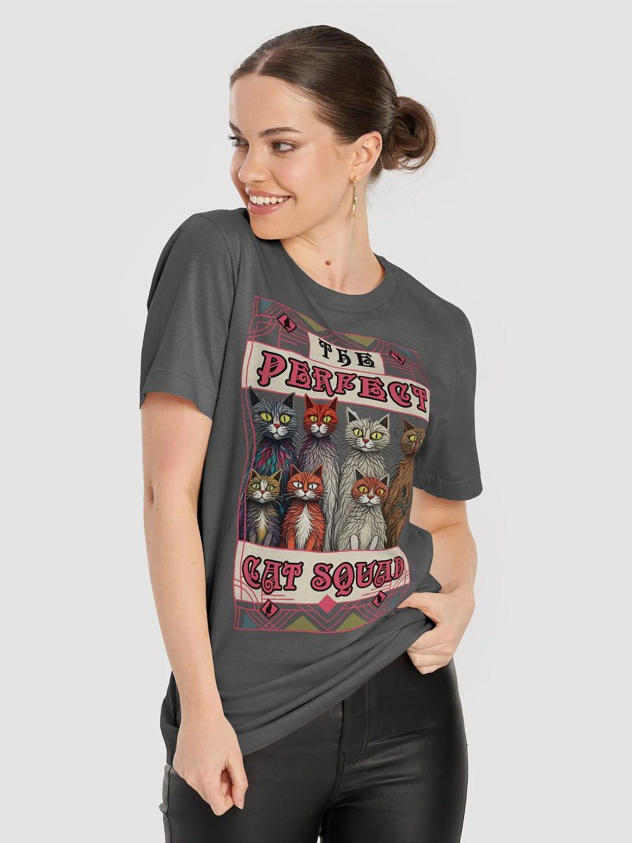 The Perfect Cat Squad Colorful T-Shirt product image (5)