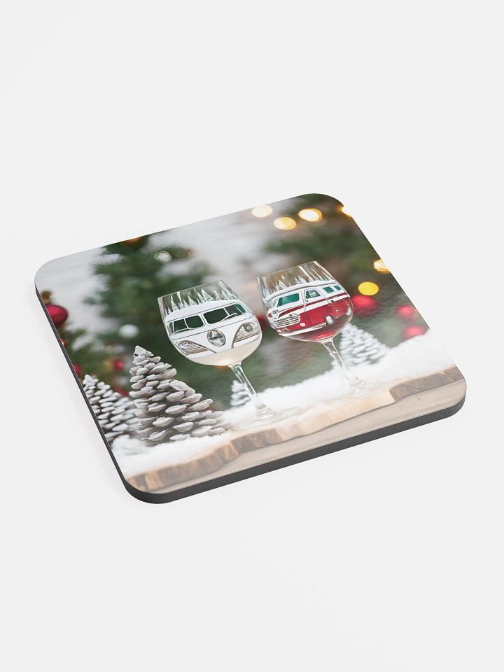 VW Wine Glass Coasters product image (2)