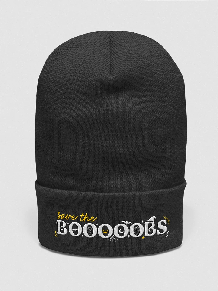 [charity] save the booooobs - orange accent product image (1)