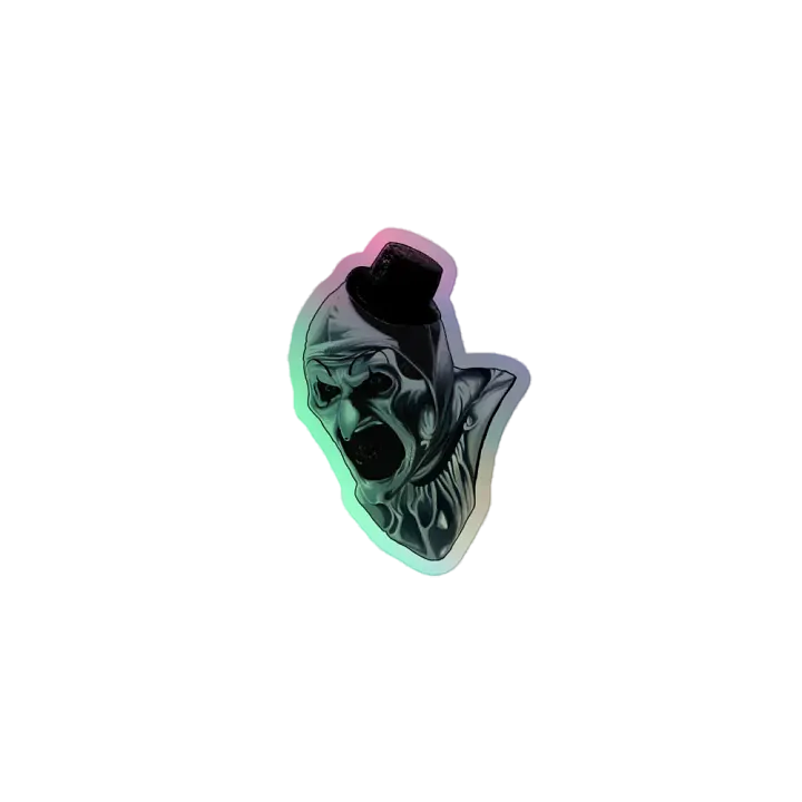 Get Terrified Holofoil "ART" Sticker product image (1)