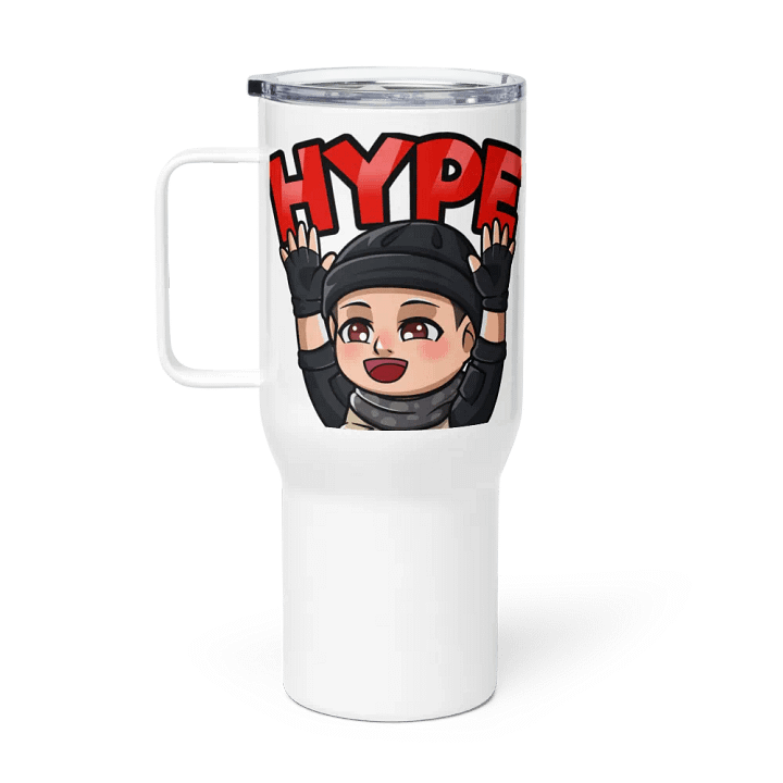 Sarge Emote Hype Travel Mug product image (1)