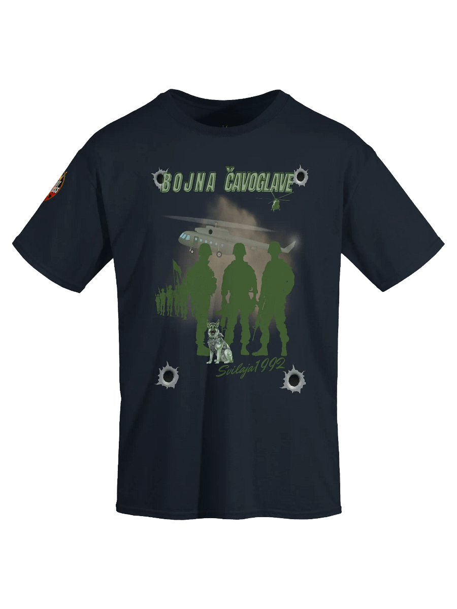 Royal PNB Bojna Čavoglave Crown T-Shirt product image (15)