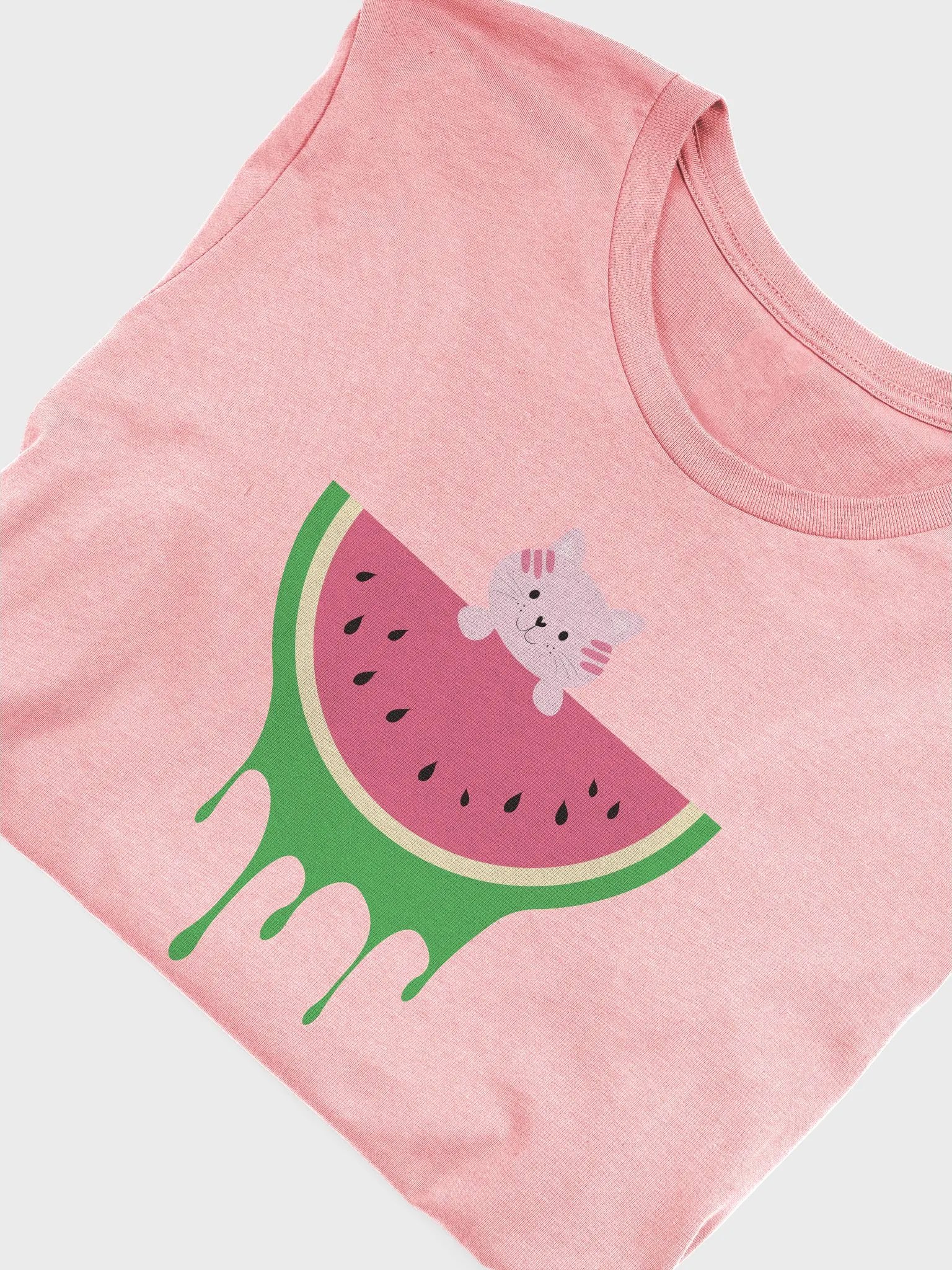 Watermelon Cat Premium T-shirt product image (5)