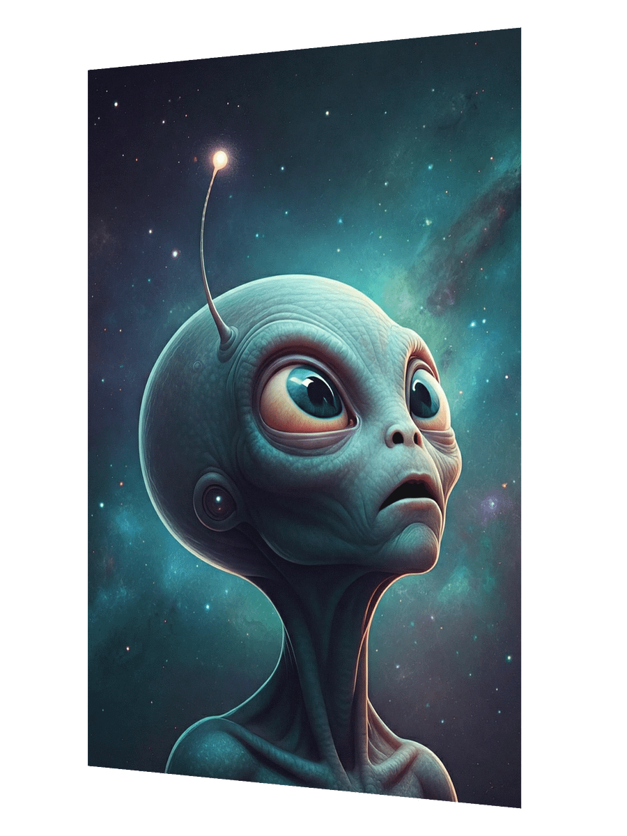 Alien Encounter Enhanced Matte Paper Poster product image (6)
