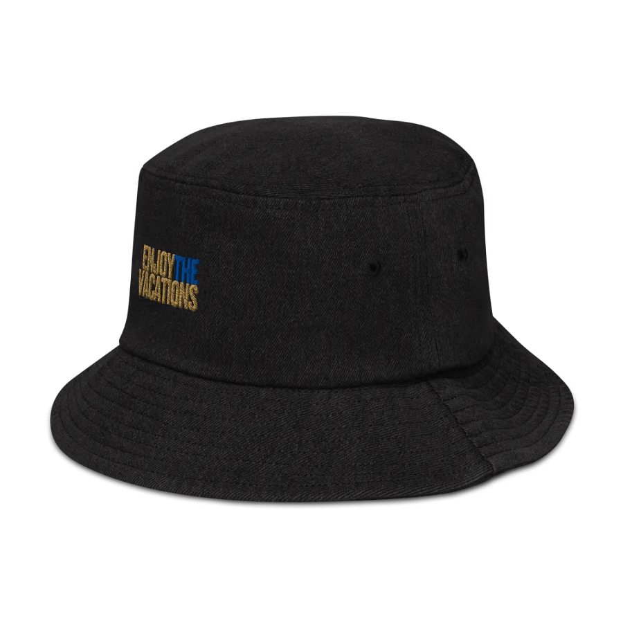 Vacation Vibes Denim Bucket Hat product image (5)