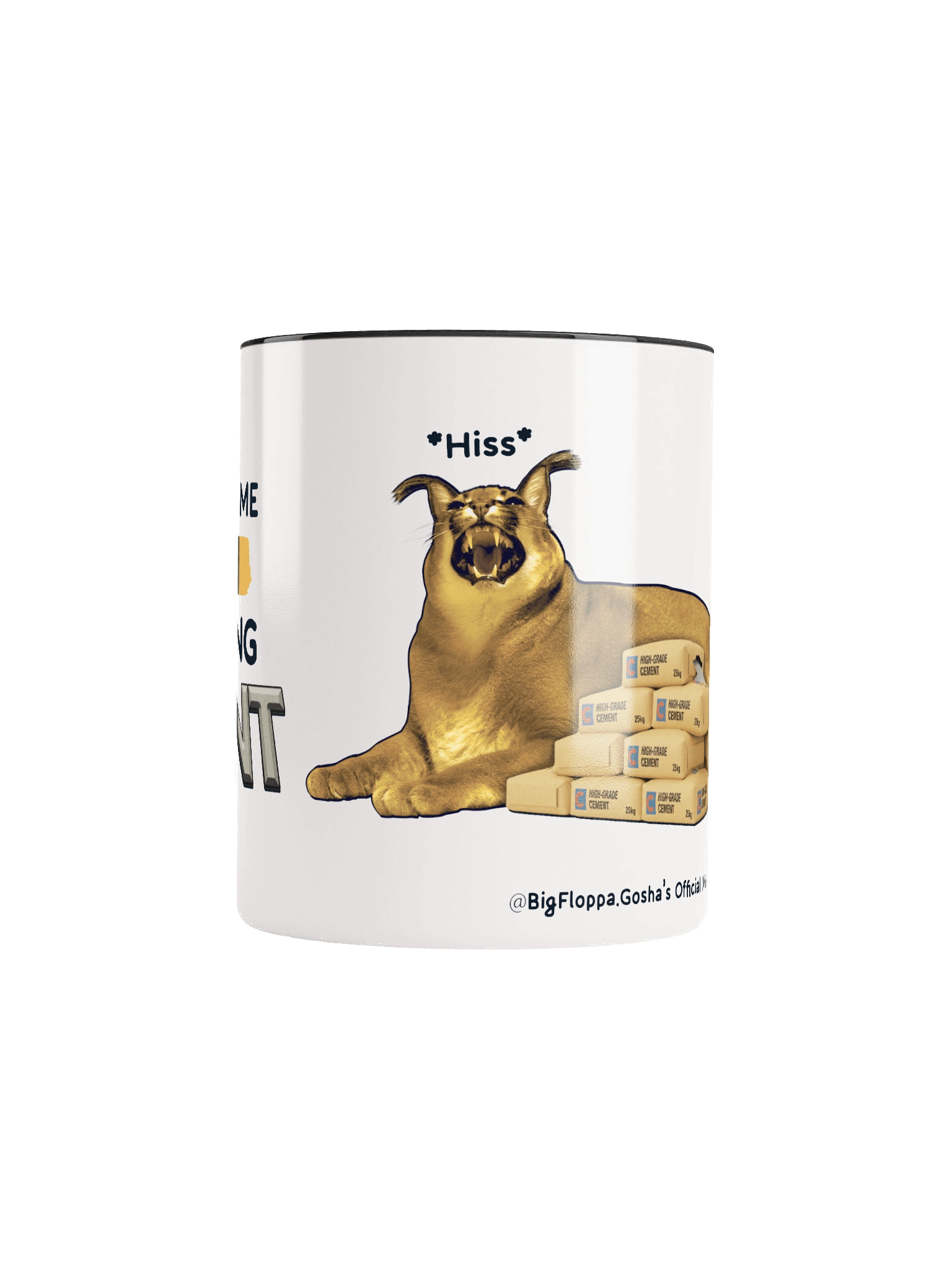 "Dont Talk to Me Until i Had My CEMENT" Hissy Caracal Mug product image (30)