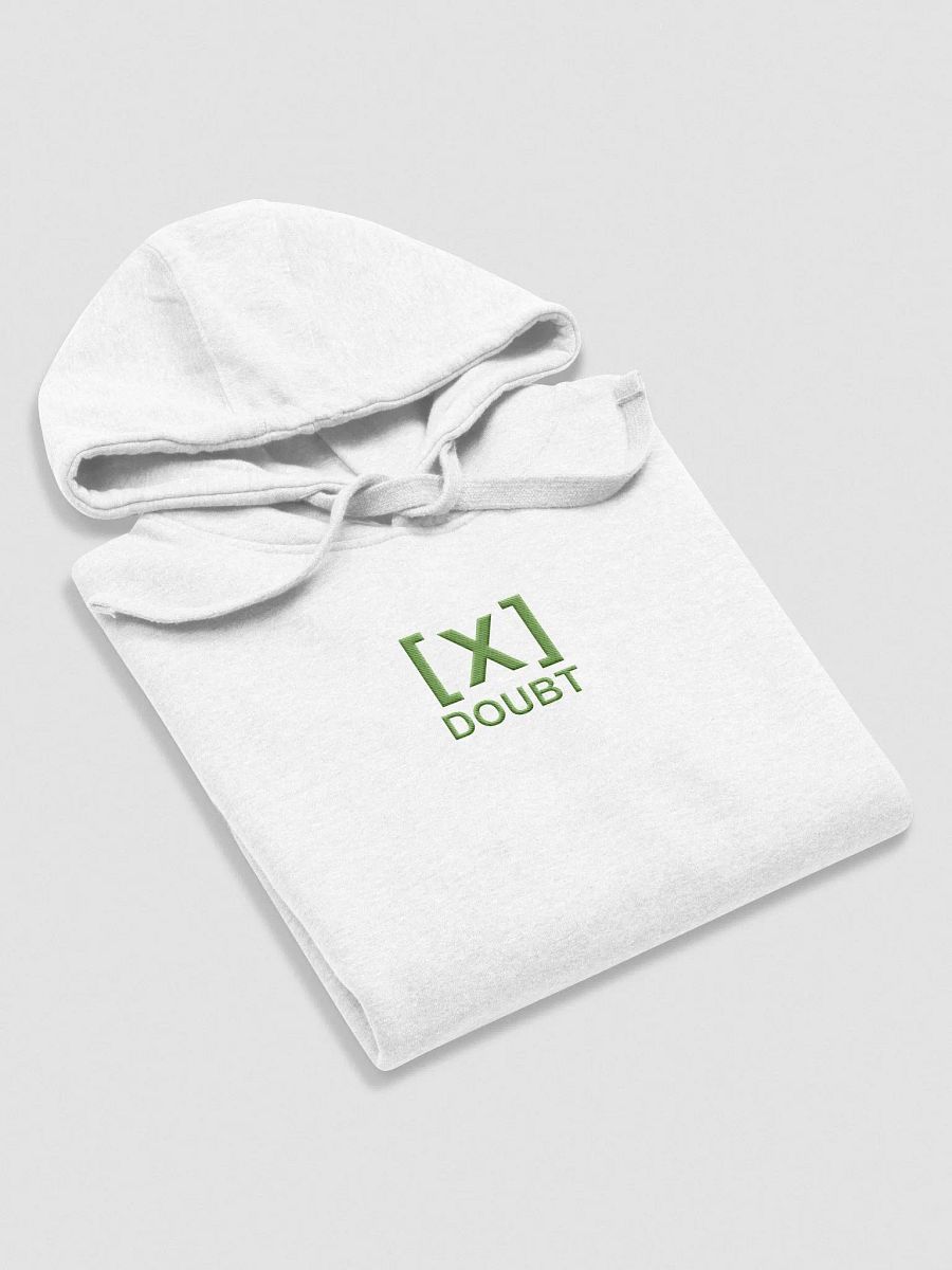 [X] DOUBT embroidered hoodie product image (5)