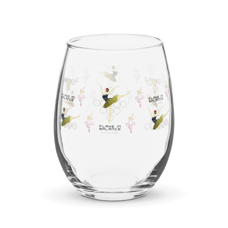 Flake in Balance Stemless Wine Glass product image (5)