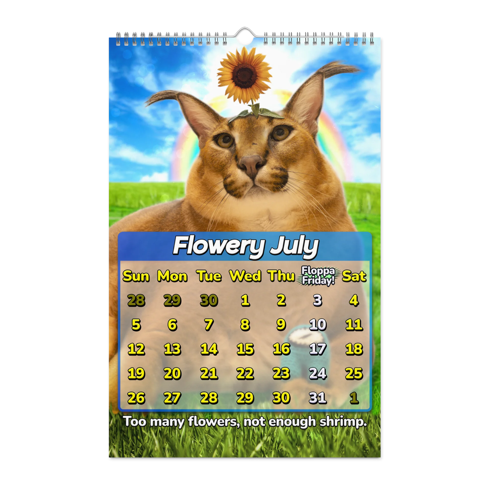 BIG CARACALENDAR 2026 (Limited Edition) product image (8)