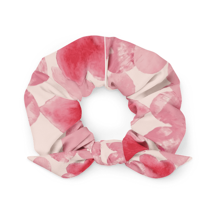 Cute hearts scrunchie product image (1)
