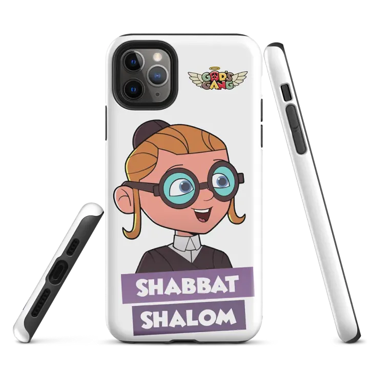 Shabbat Shalom | God’s Gang iPhone Case product image (1)