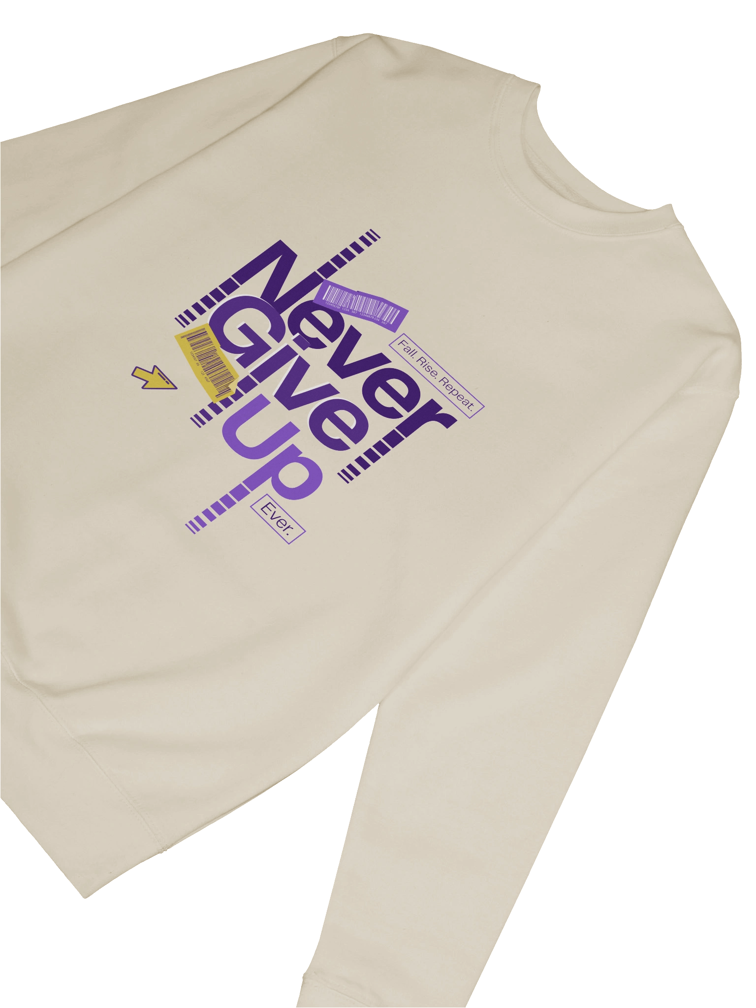 Never Give Up Sweet Shirt product image (12)