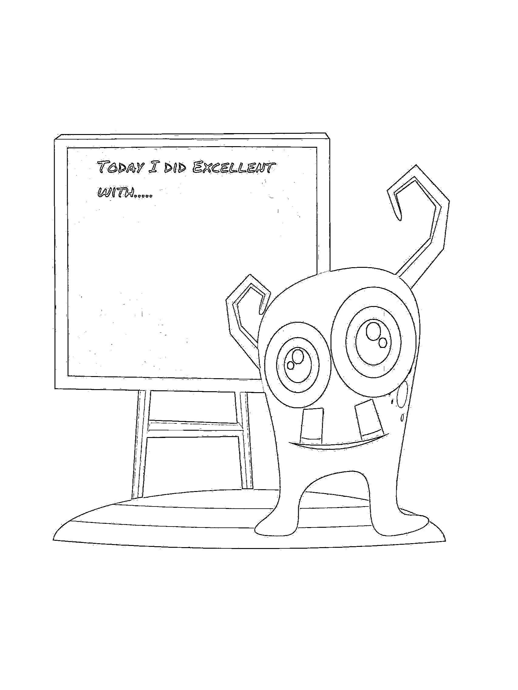 My ADHD School Life Coloring Journal product image (3)