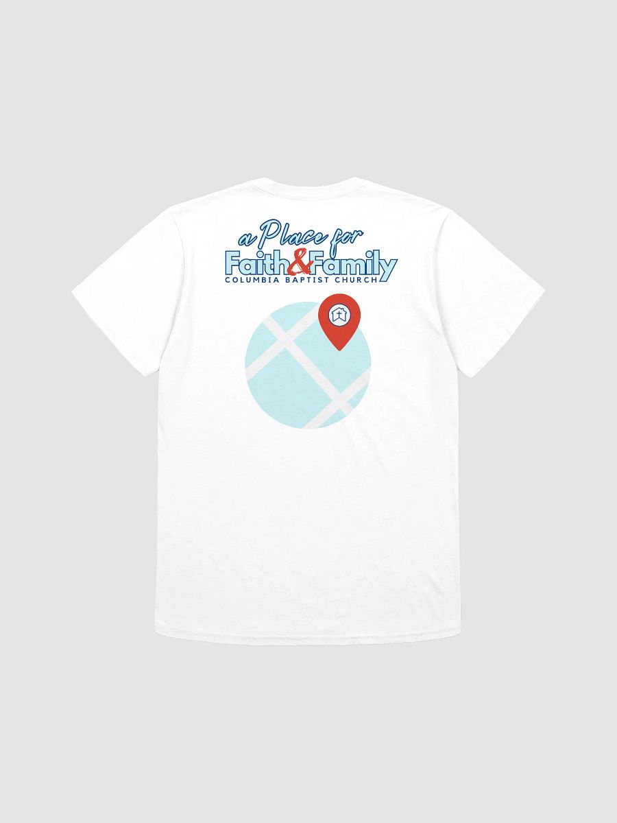 A Place for Faith & Family, With Marker on front. Basic Tee product image (9)