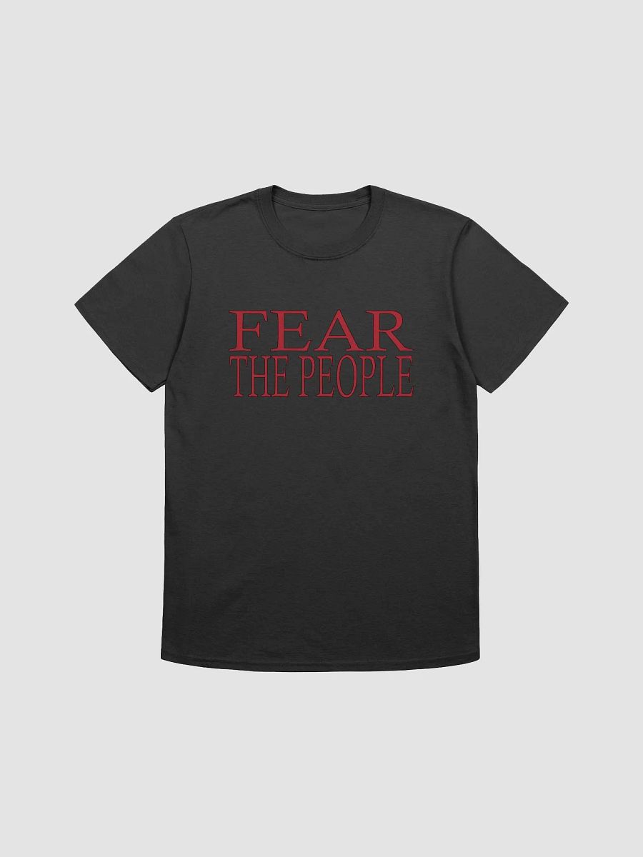 Fear The People - 01 - Red - Gildan Unisex Softstyle T-Shirt product image (2)